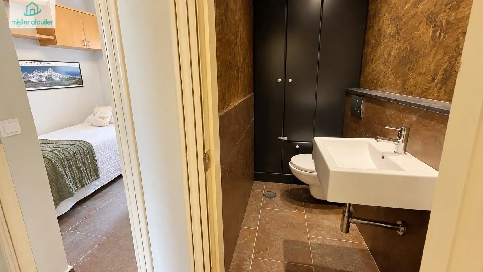 Bany de Apartament de lloguer en Playa Muchavista