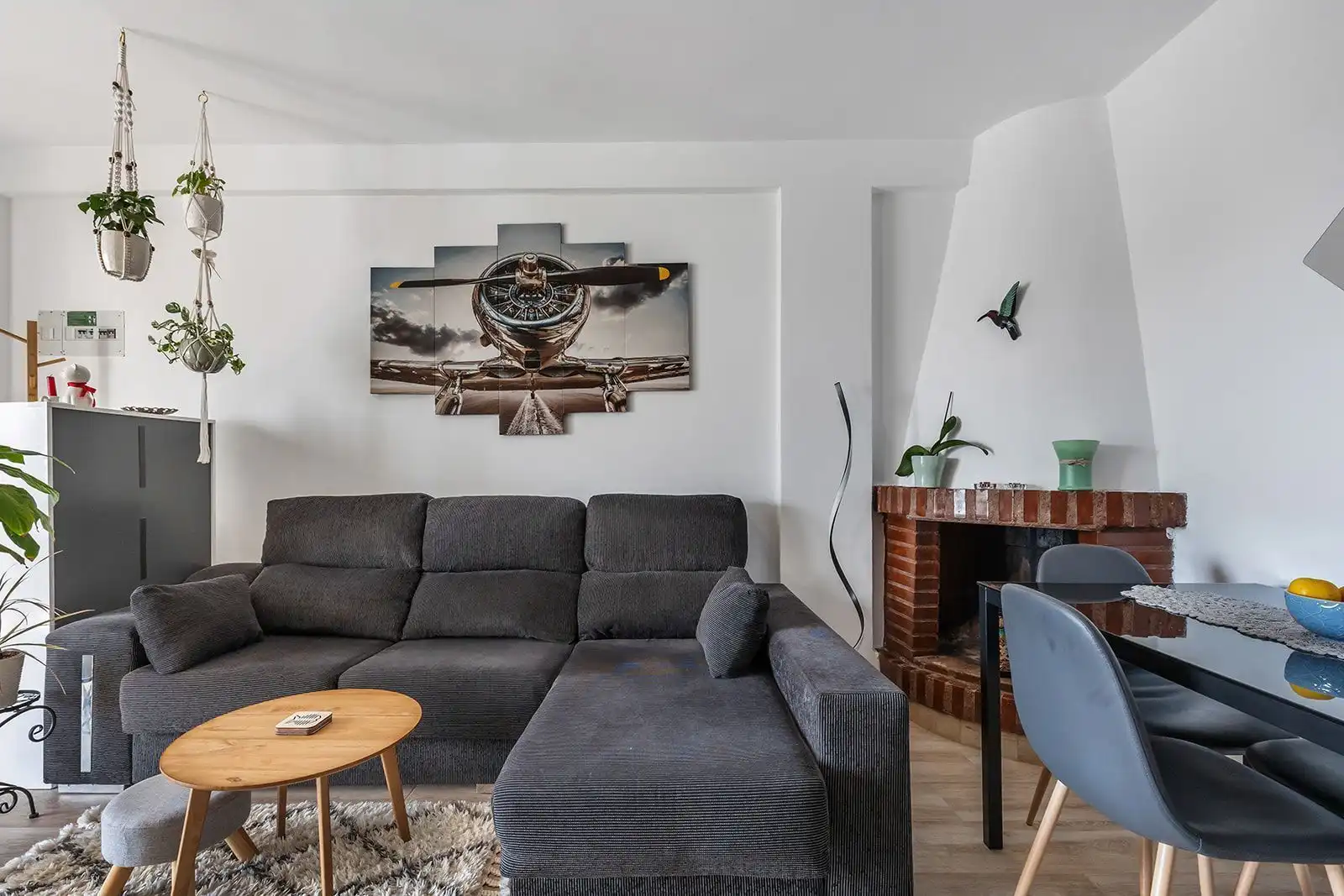 Living room of Attic for sale in Orihuela  with Air Conditioner, Terrace and Furnished