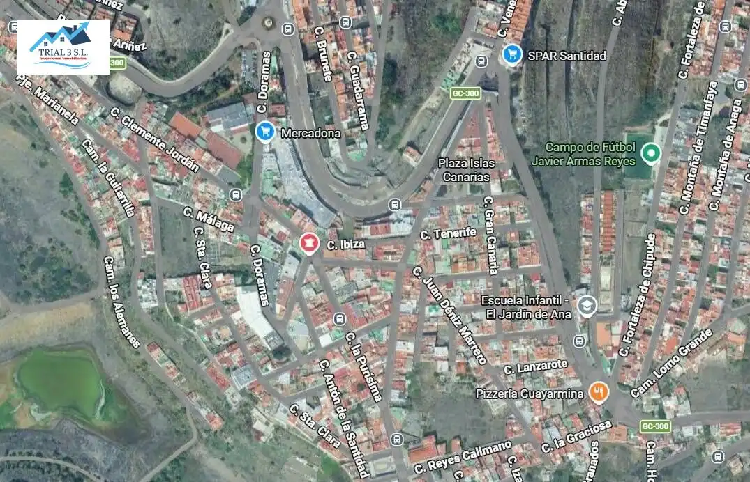 Vista exterior de Pis en venda en Arucas