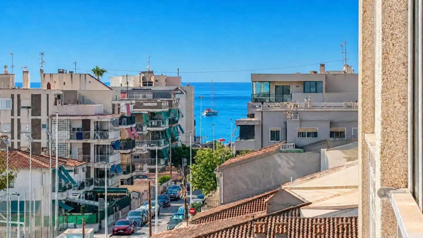 Exterior view of Flat for sale in Santa Pola  with Terrace and Furnished