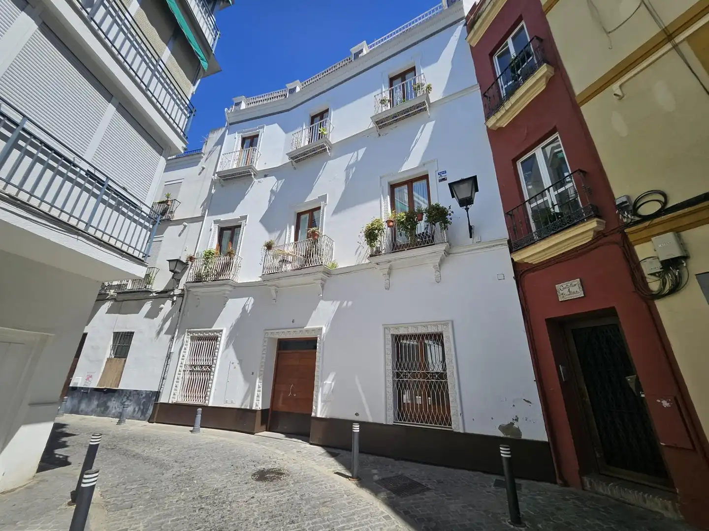 Vista exterior de Planta baja de alquiler en Sevilla con Aire acondicionado, Calefacción y Amueblado