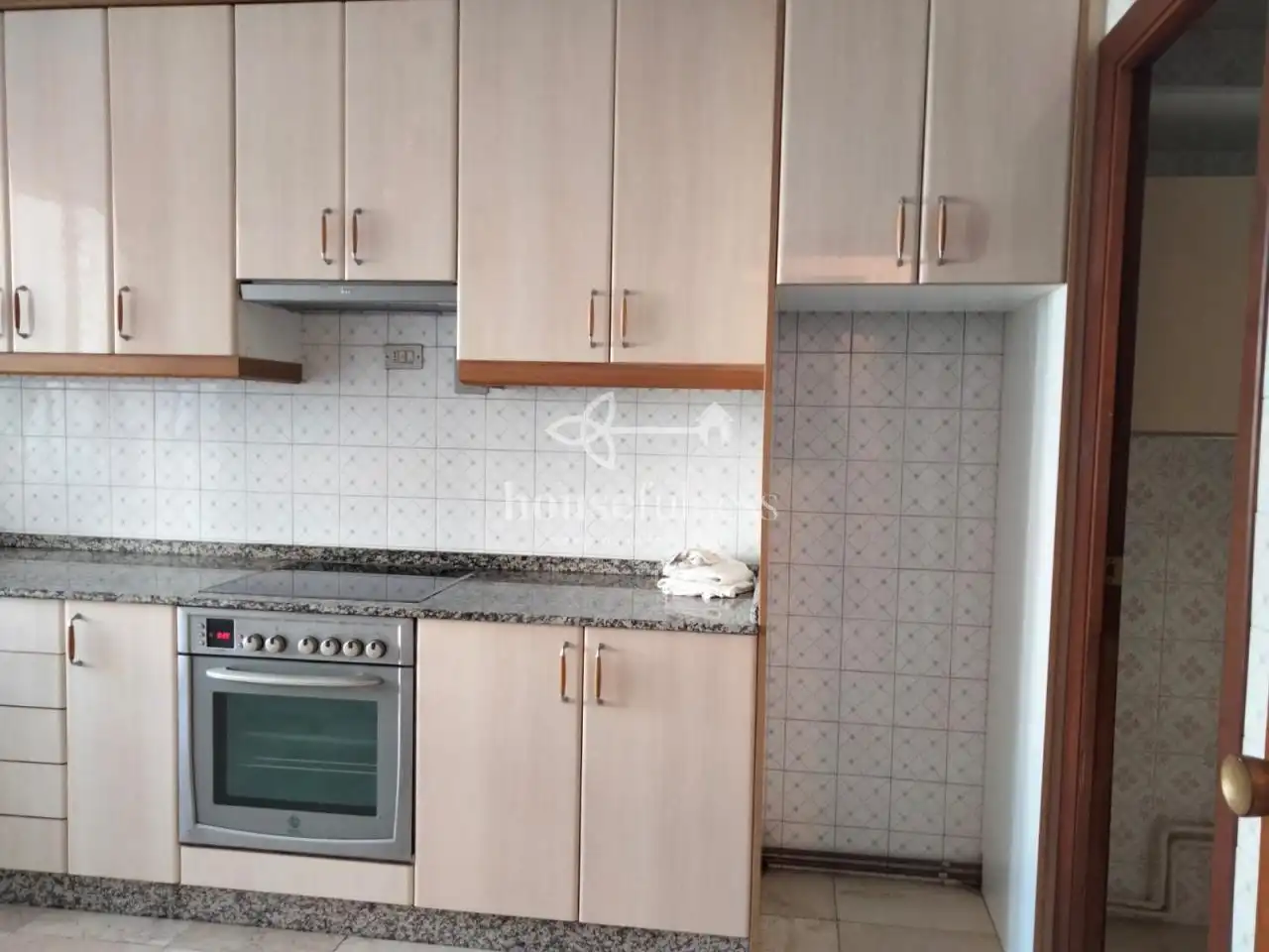 Kitchen of Flat for sale in Ferrol  with Heating, Parquet flooring and Terrace
