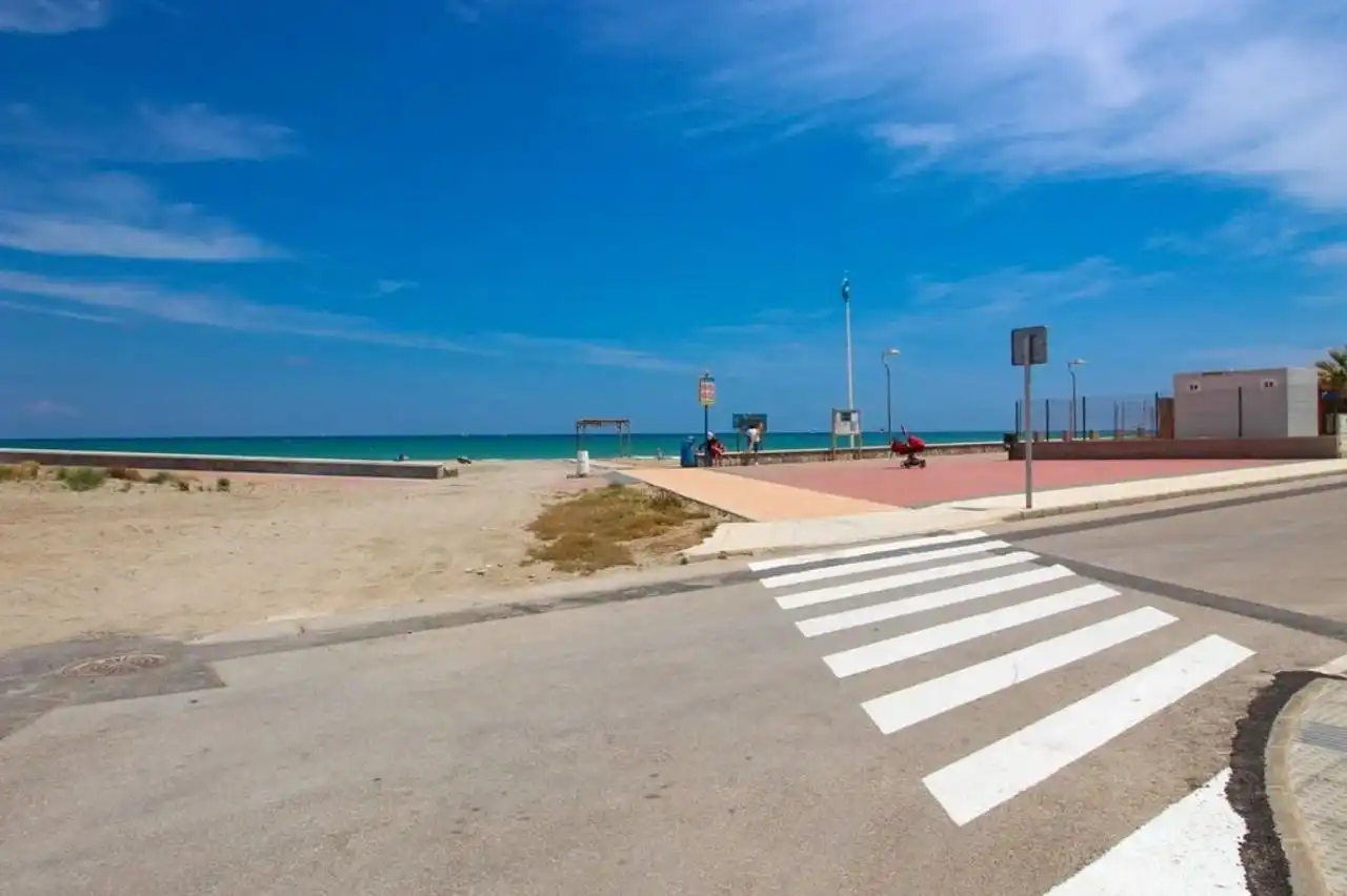 Vista exterior de Apartamento en venta en La Manga del Mar Menor con Aire acondicionado, Calefacción y Terraza
