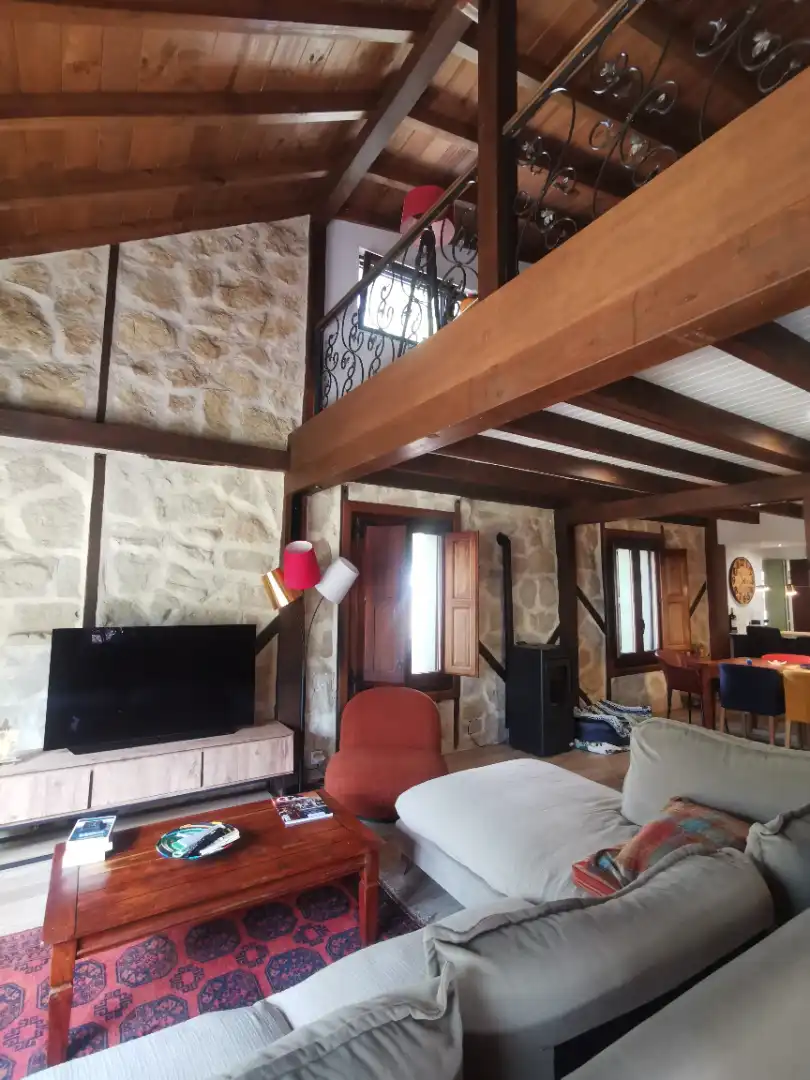 Sala de estar de Casa o chalet en venta en Alba de Tormes con Calefacción, Jardín privado y Terraza