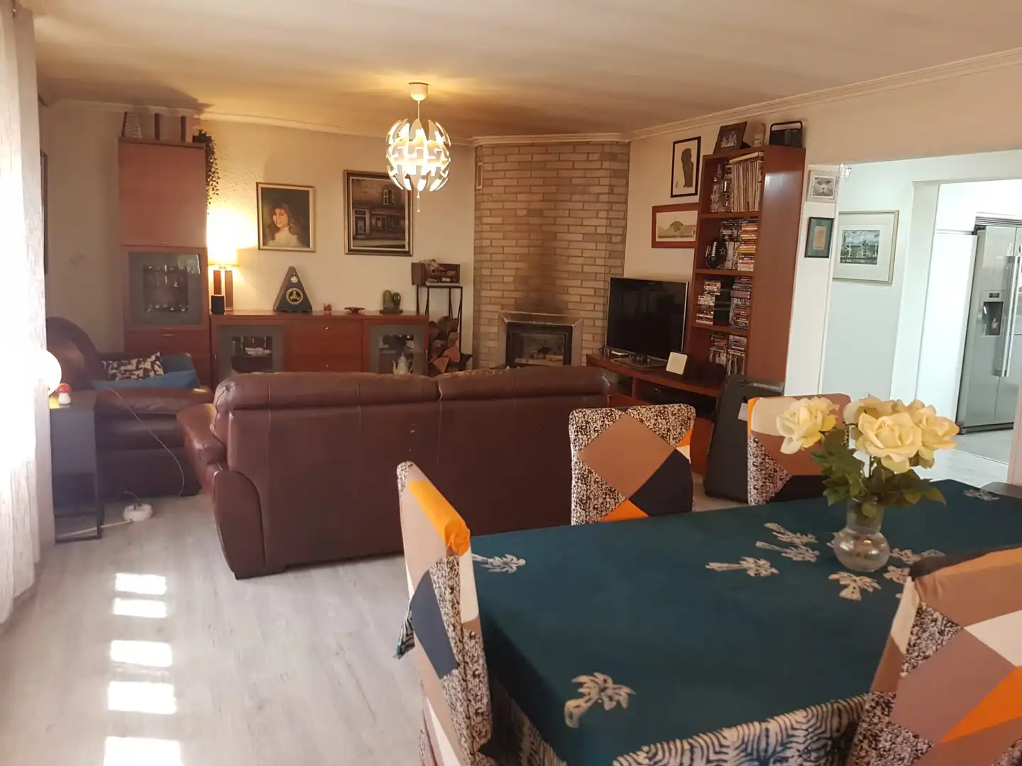 Wohnzimmer von Haus oder Chalet zum Verkauf in Villalbilla mit Klimaanlage, Heizung und Privatgarten