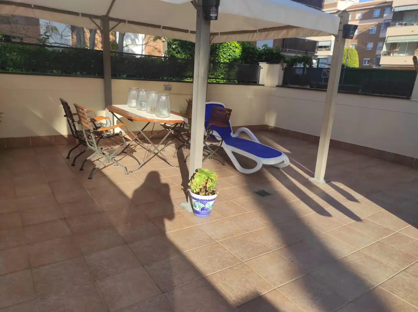 Terraza de Apartamento en venta en Lloret de Mar con Calefacción y Jardín privado