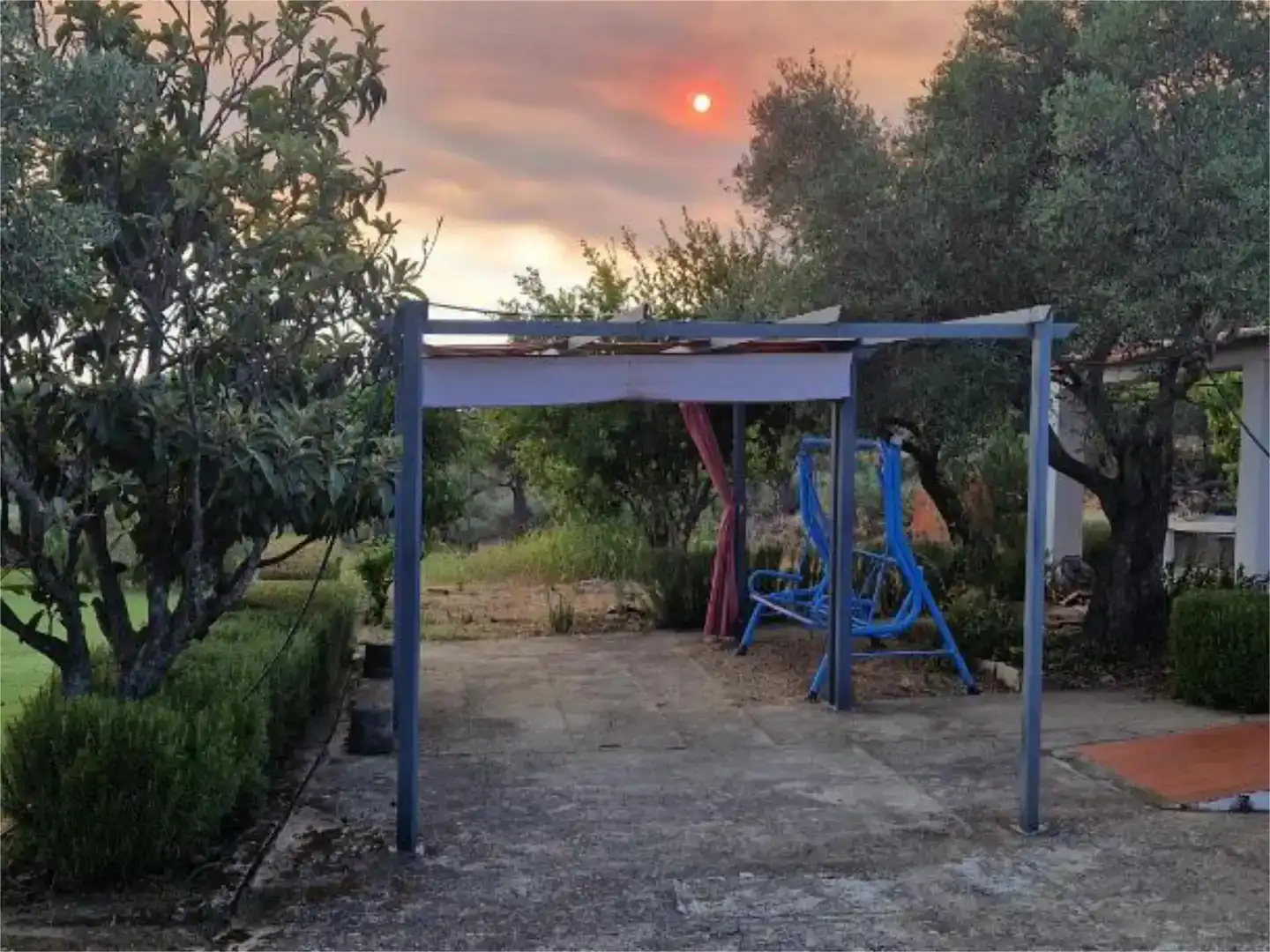 Terrasse von Wohnung zum Verkauf in Casas de Millán mit Schwimmbad