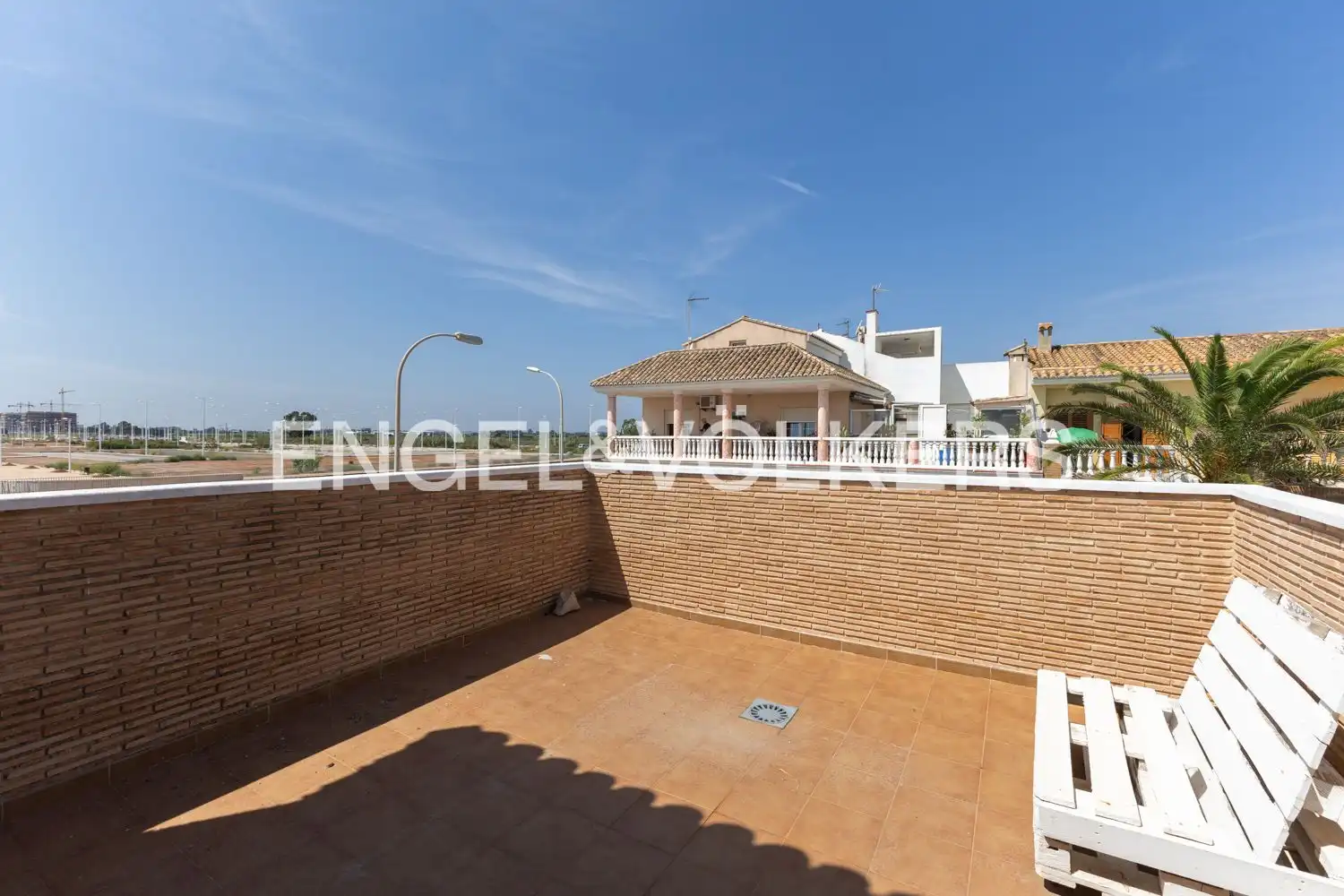 Terraza de Casa adosada de alquiler en Puçol con Calefacción, Jardín privado y Terraza