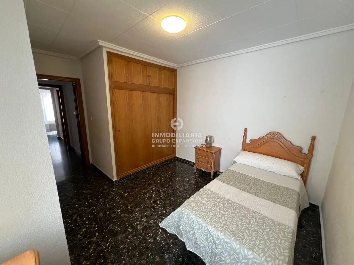 Bedroom of Flat for rent in Aspe  with Terrace, Balcony and Community pool