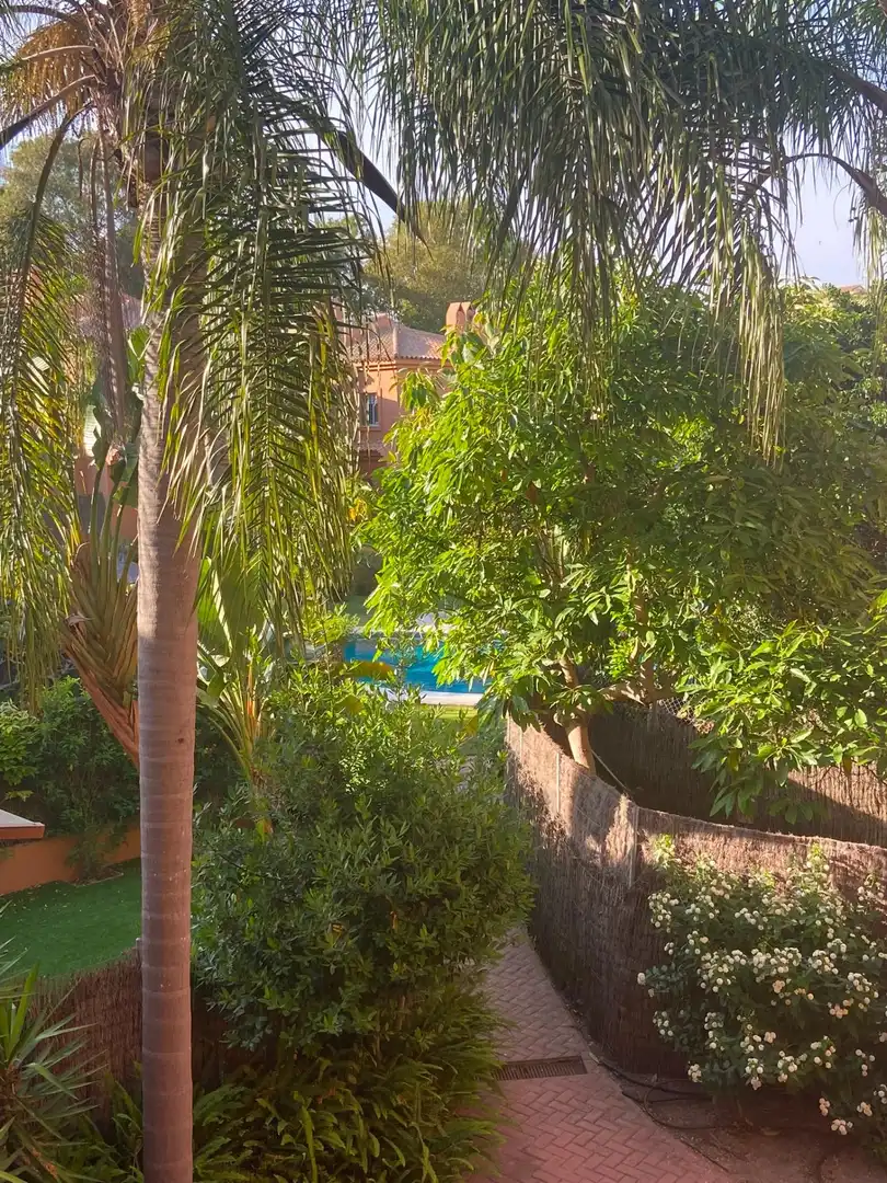 Garden of Detached homes for rent in El Puerto de Santa María  with Air Conditioner, Heating and Private garden