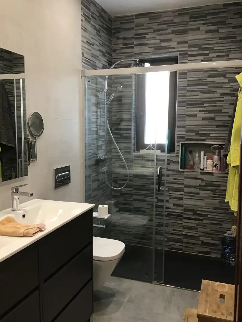 Baño de Casa o chalet en venta en Santa Coloma de Farners con Aire acondicionado, Calefacción y Jardín privado