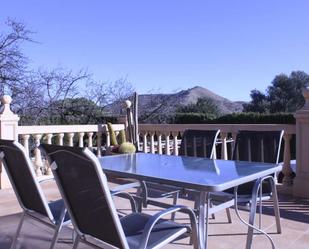 Terrassa de Casa o xalet en venda en Aigües amb Aire condicionat, Calefacció i Jardí privat