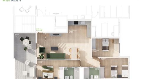 Photo 4 from new construction home in Flat for sale in Calle Obispo Tagaste, 48, Industria, Albacete