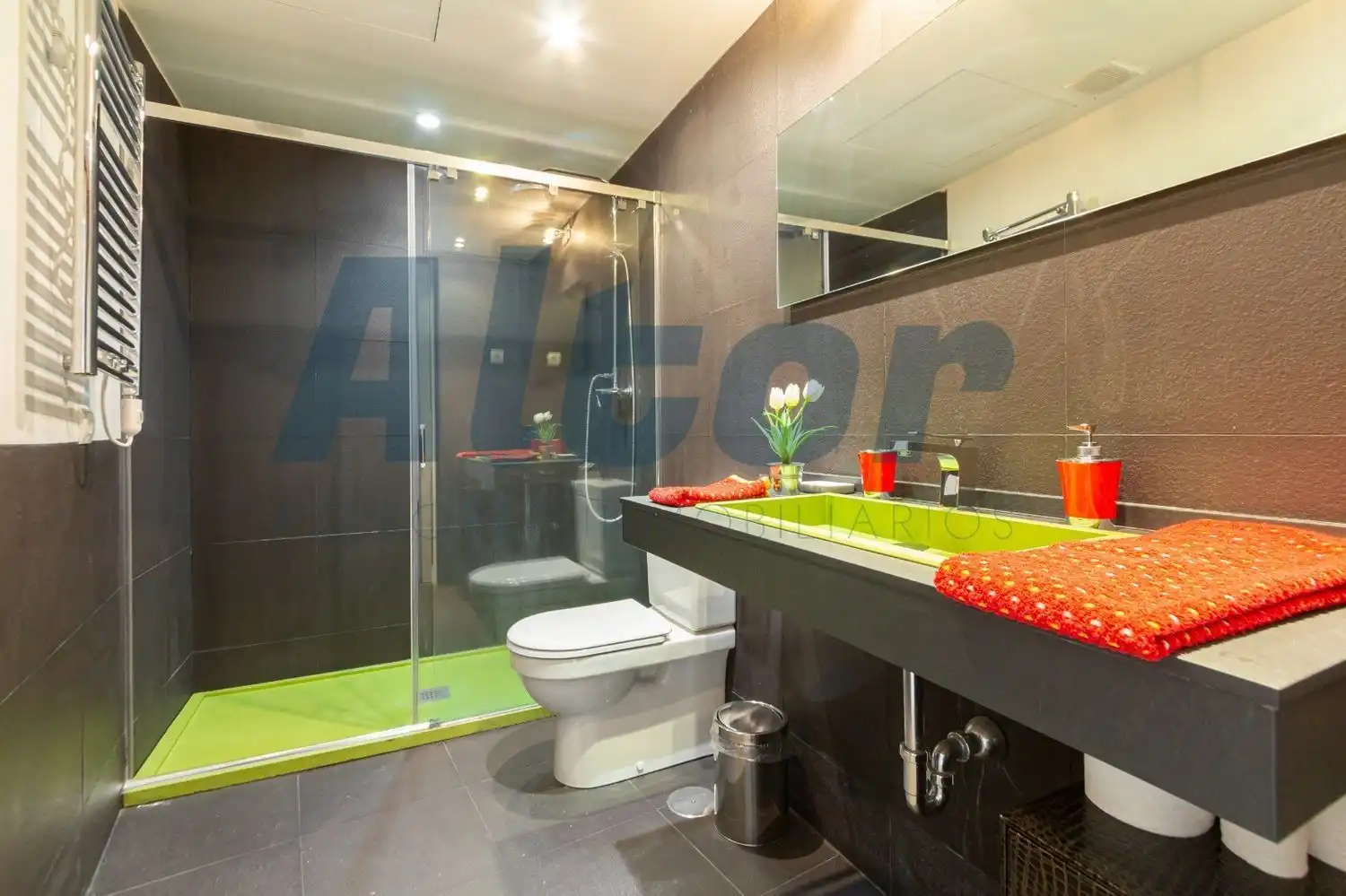 Bathroom of Attic for rent in Madrid  with Heating, Terrace and Furnished