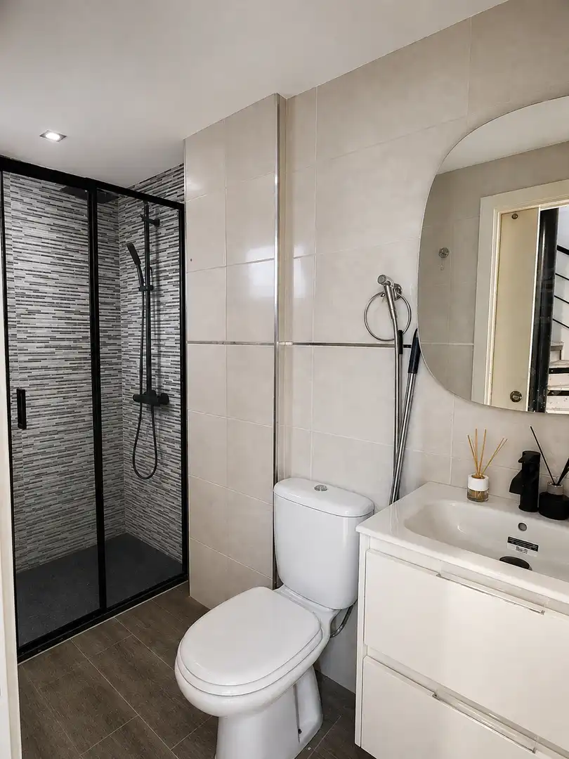 Baño de Casa o chalet en venta en Alicante / Alacant con Aire acondicionado, Calefacción y Terraza