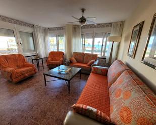 Living room of Apartment to rent in Alicante / Alacant  with Private garden, Terrace and Community pool