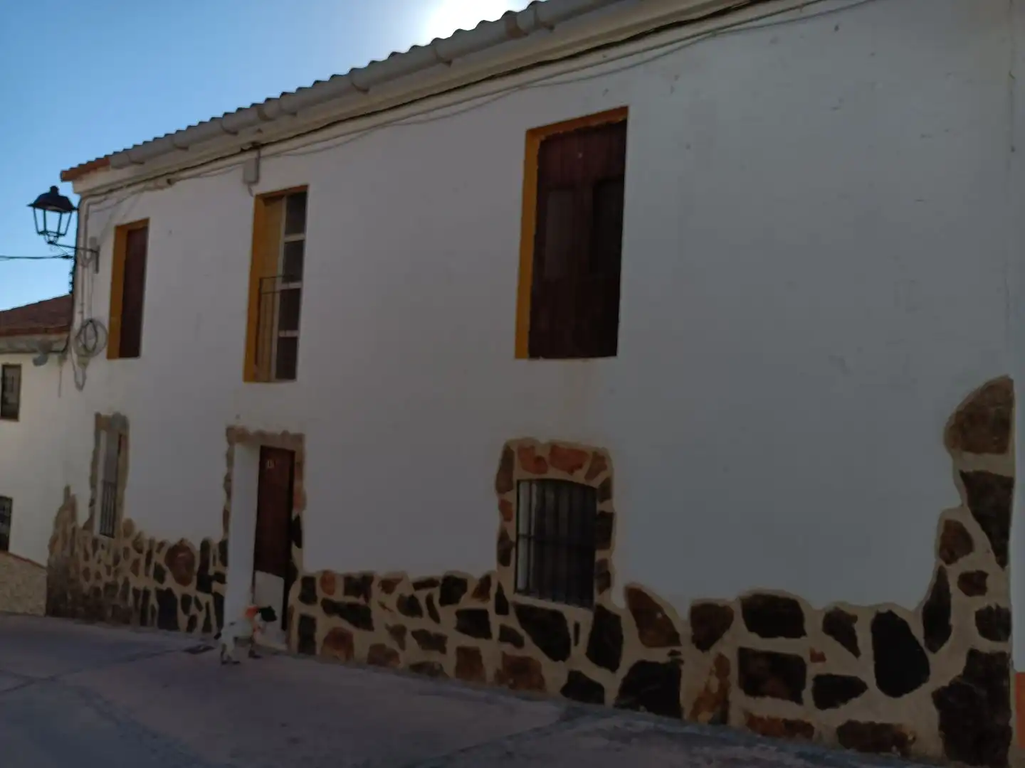 Vista exterior de Casa o chalet en venta en Campofrío con Calefacción, Jardín privado y Terraza