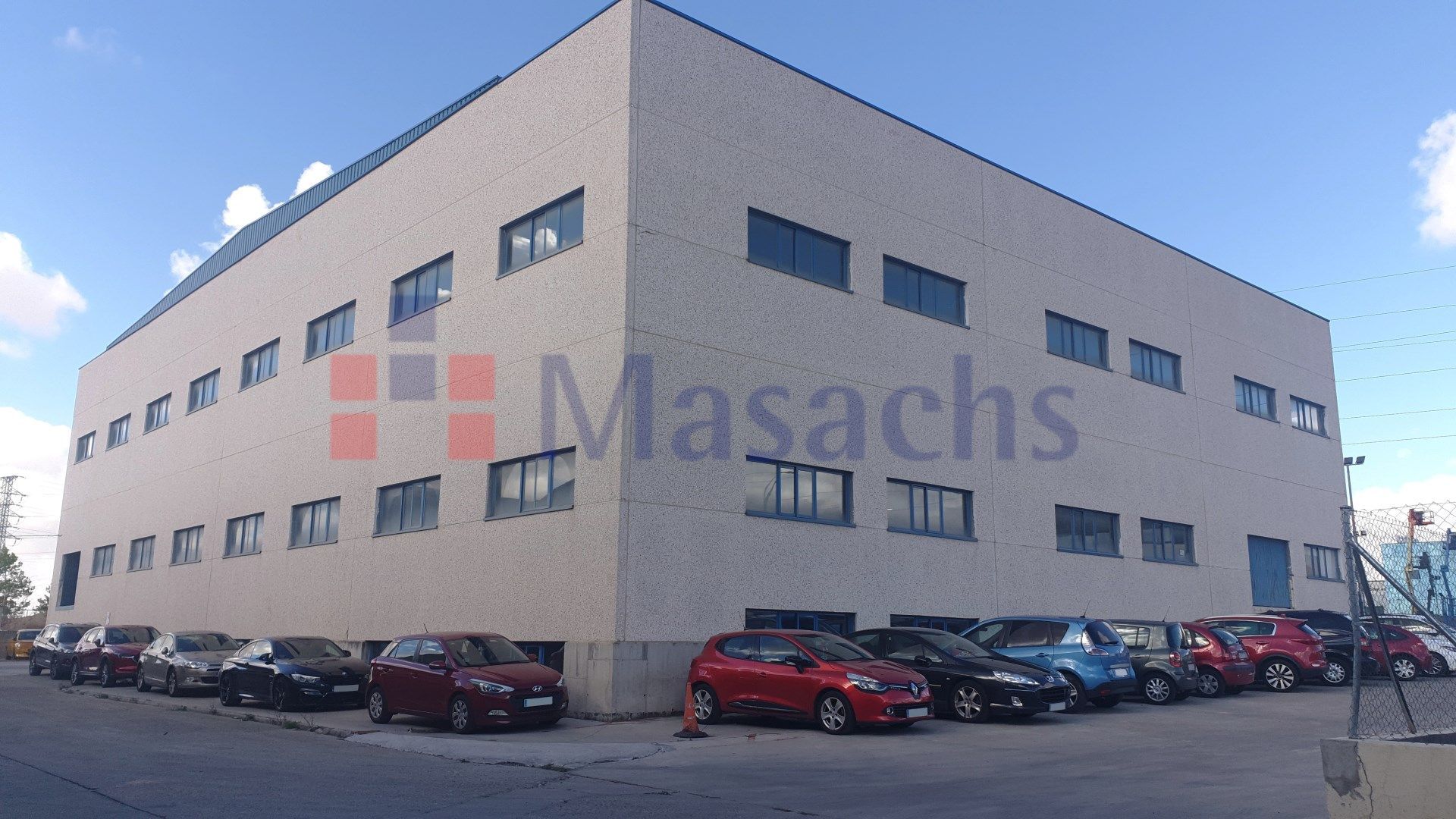 Exterior view of Industrial buildings for sale in Móstoles