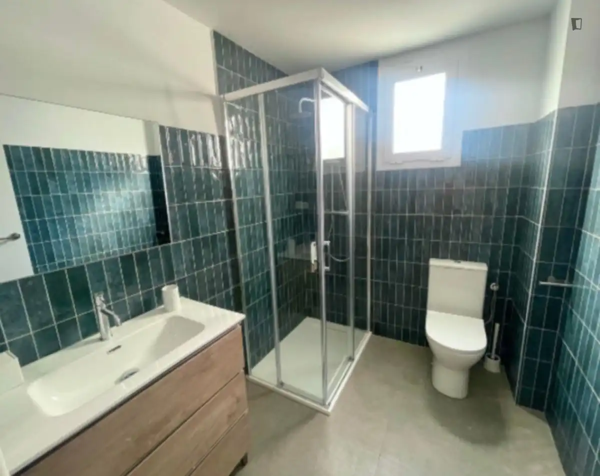 Baño de Apartamento para compartir en Elche / Elx con Amueblado, Horno y Lavadora