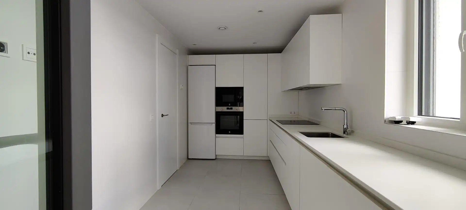 Küche von Dachboden zum Verkauf in Valladolid mit Heizung, Terrasse und Abstellraum