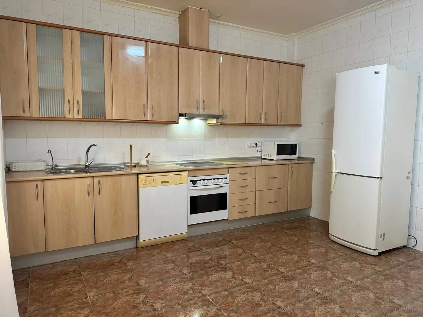 Cocina de Casa adosada de alquiler en Torre-Pacheco con Aire acondicionado, Terraza y Amueblado