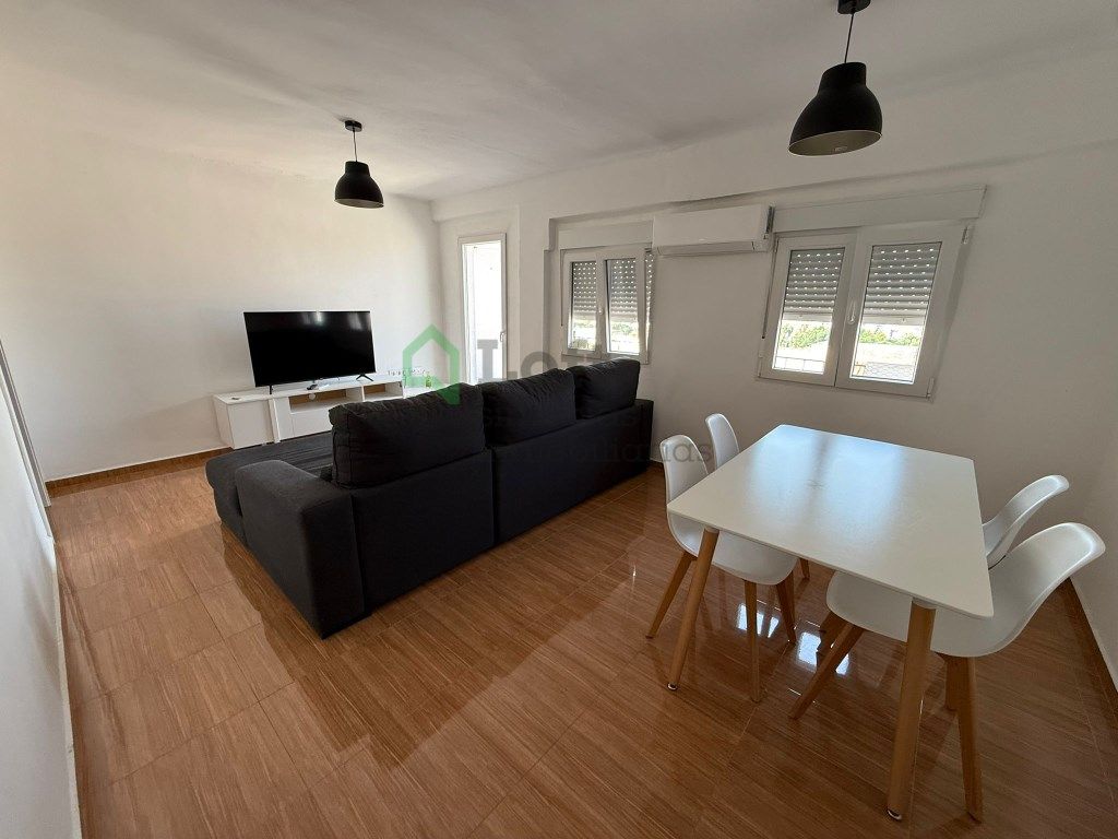 Living room of Apartment for sale in Mérida  with Air Conditioner, Terrace and Furnished