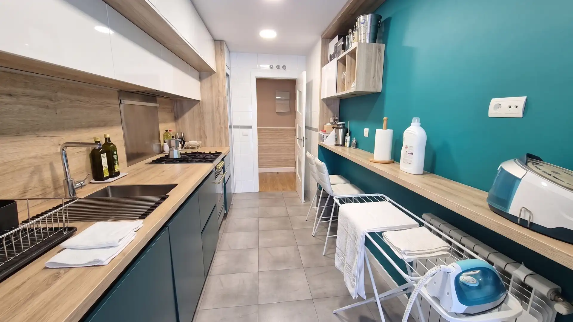 Cocina de Piso en venta en Rivas-Vaciamadrid con Aire acondicionado, Calefacción y Jardín privado
