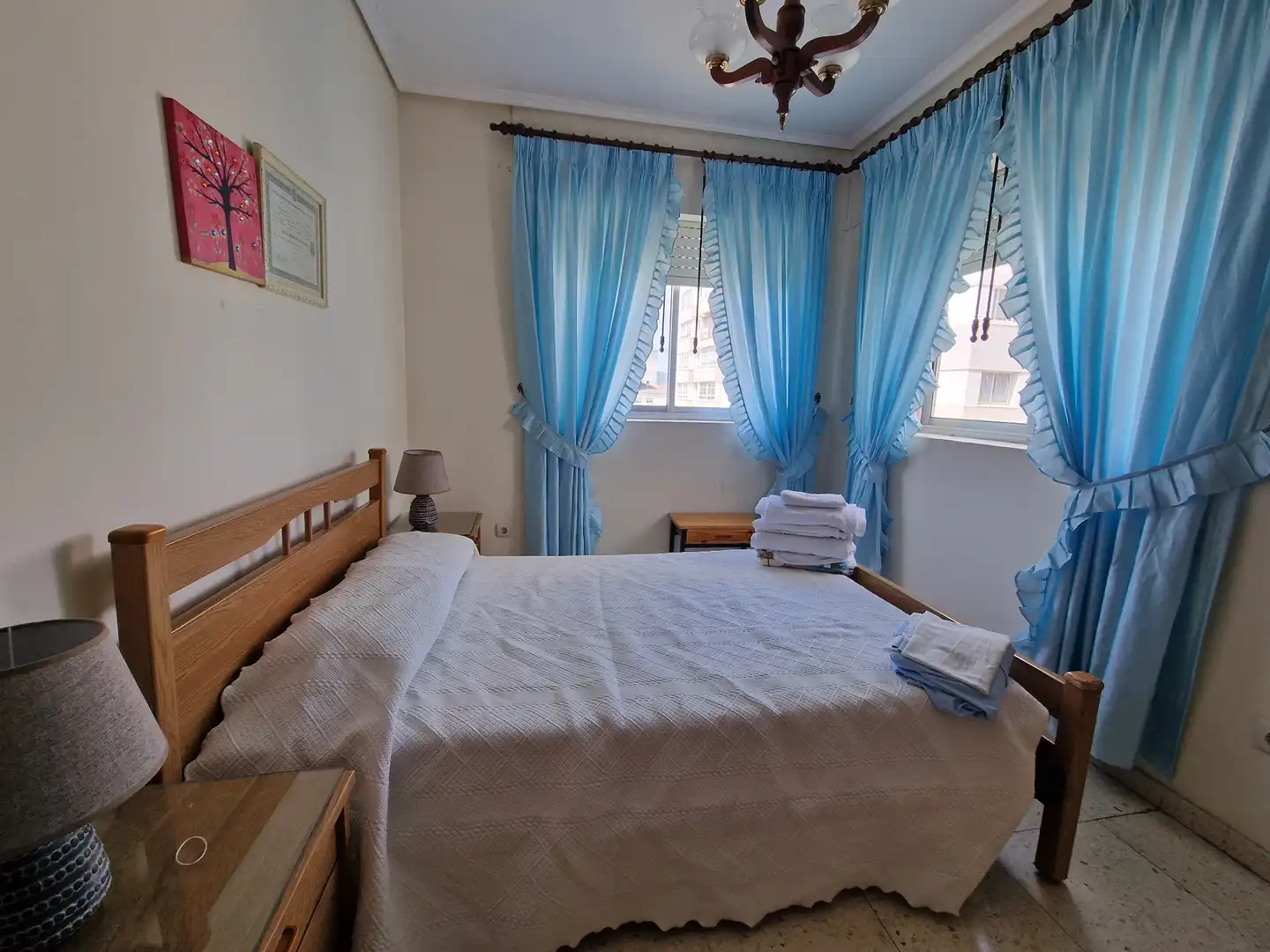 Schlafzimmer von Wohnung zum Verkauf in Ferrol mit Terrasse und Abstellraum