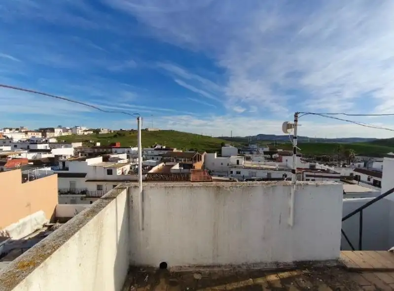 Exterior view of Detached homes for sale in Paterna de Rivera  with Storage room, Furnished and Balcony