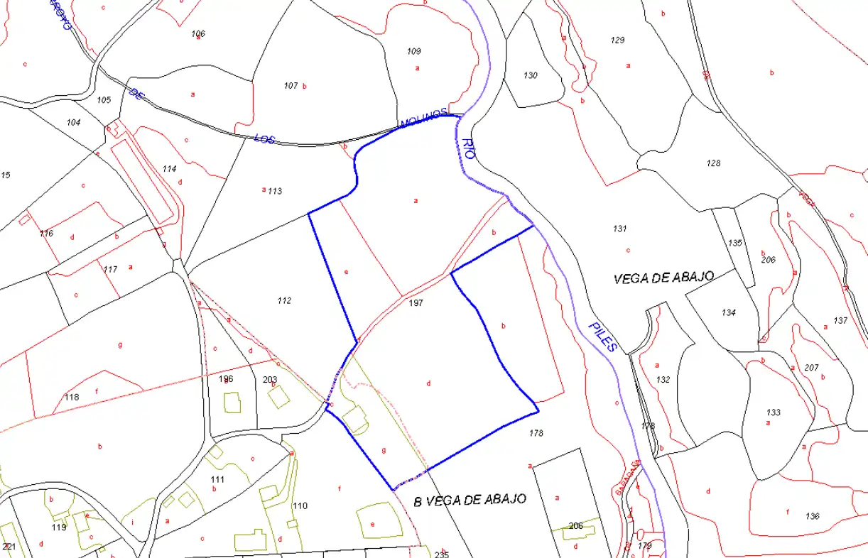 Terrenos y solares en venta en CUESTINA-VEGA 90 Polígono 99 Parcela 197 EL PRAU Y LA VEGA