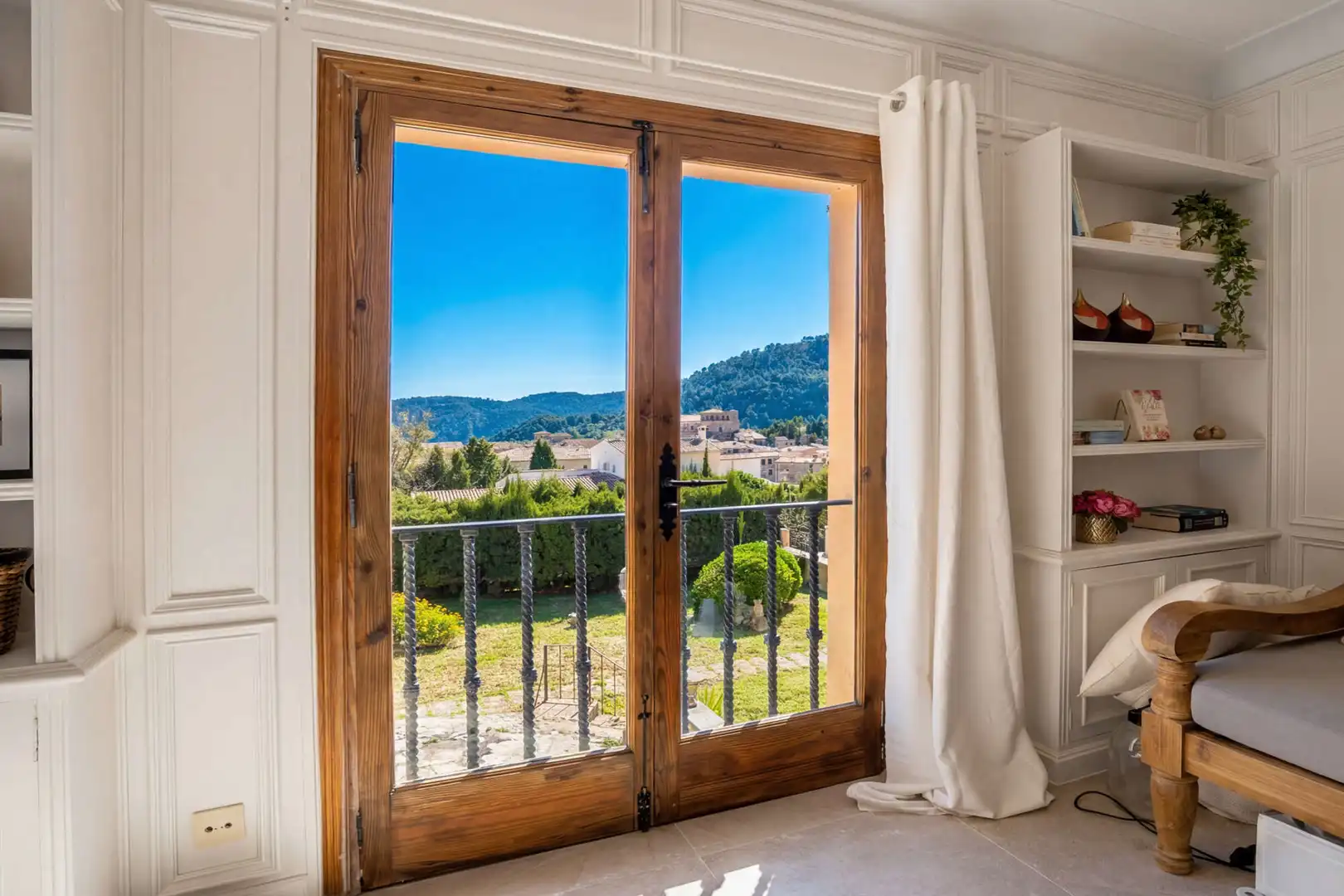 Balcony of Houses for sale in Valldemossa  with Air Conditioner, Terrace and Furnished