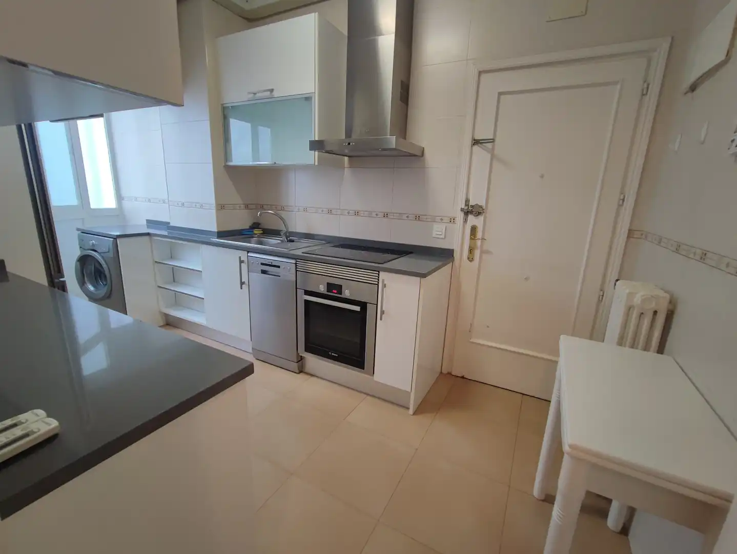 Cocina de Piso de alquiler en Madrid con Aire acondicionado, Calefacción y Terraza