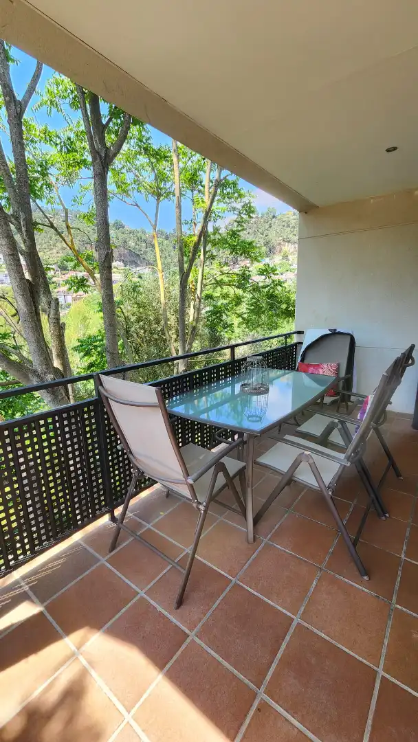 Terraza de Casa o chalet en venta en Vallirana con Jardín privado, Parquet y Terraza
