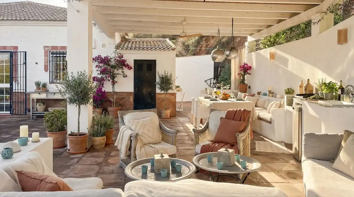 Terraza de Casa o chalet en venta en Colmenar con Terraza, Trastero y Piscina