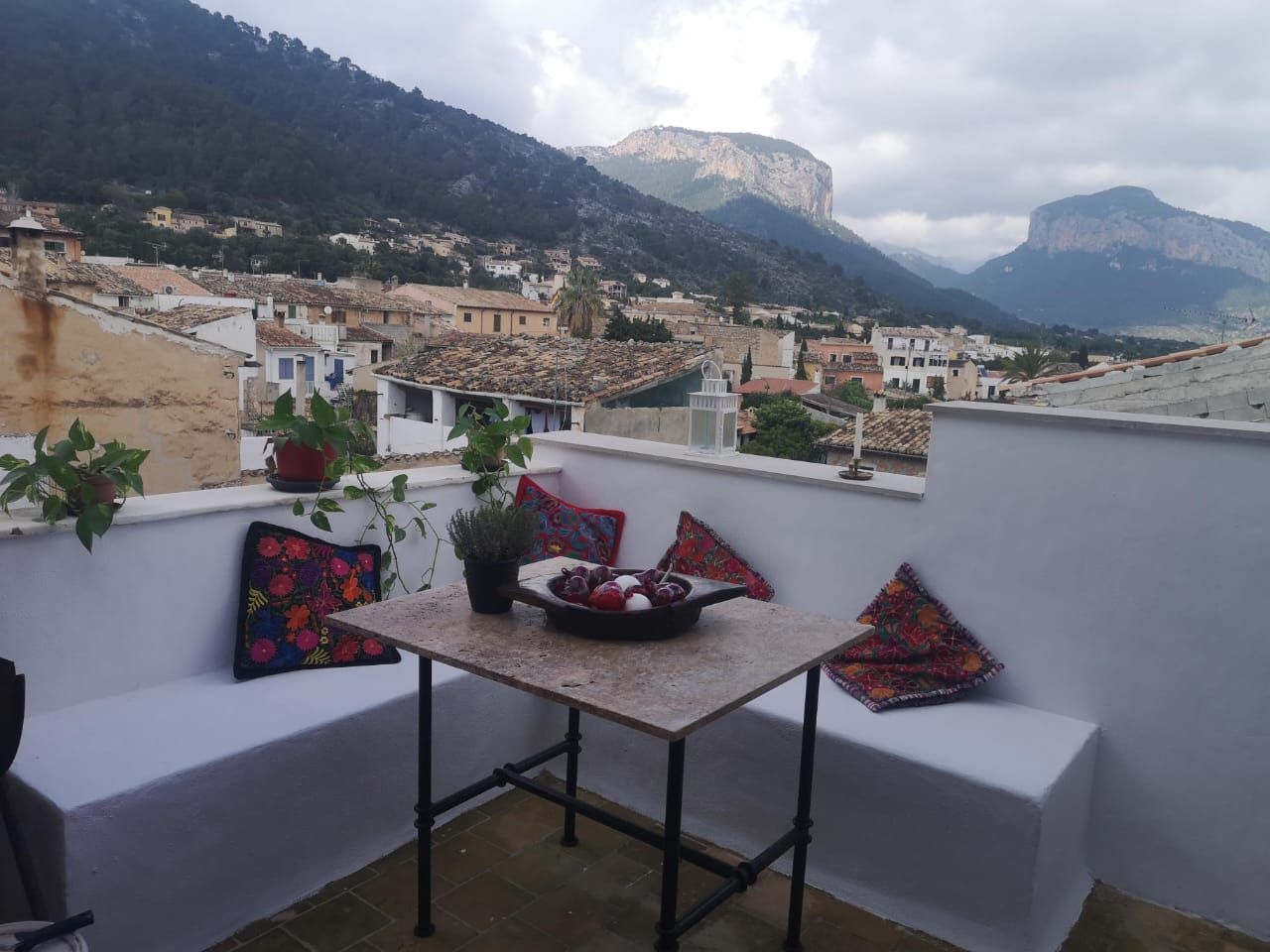 Terrassa de Apartament de lloguer en Alaró amb Aire condicionat i Moblat