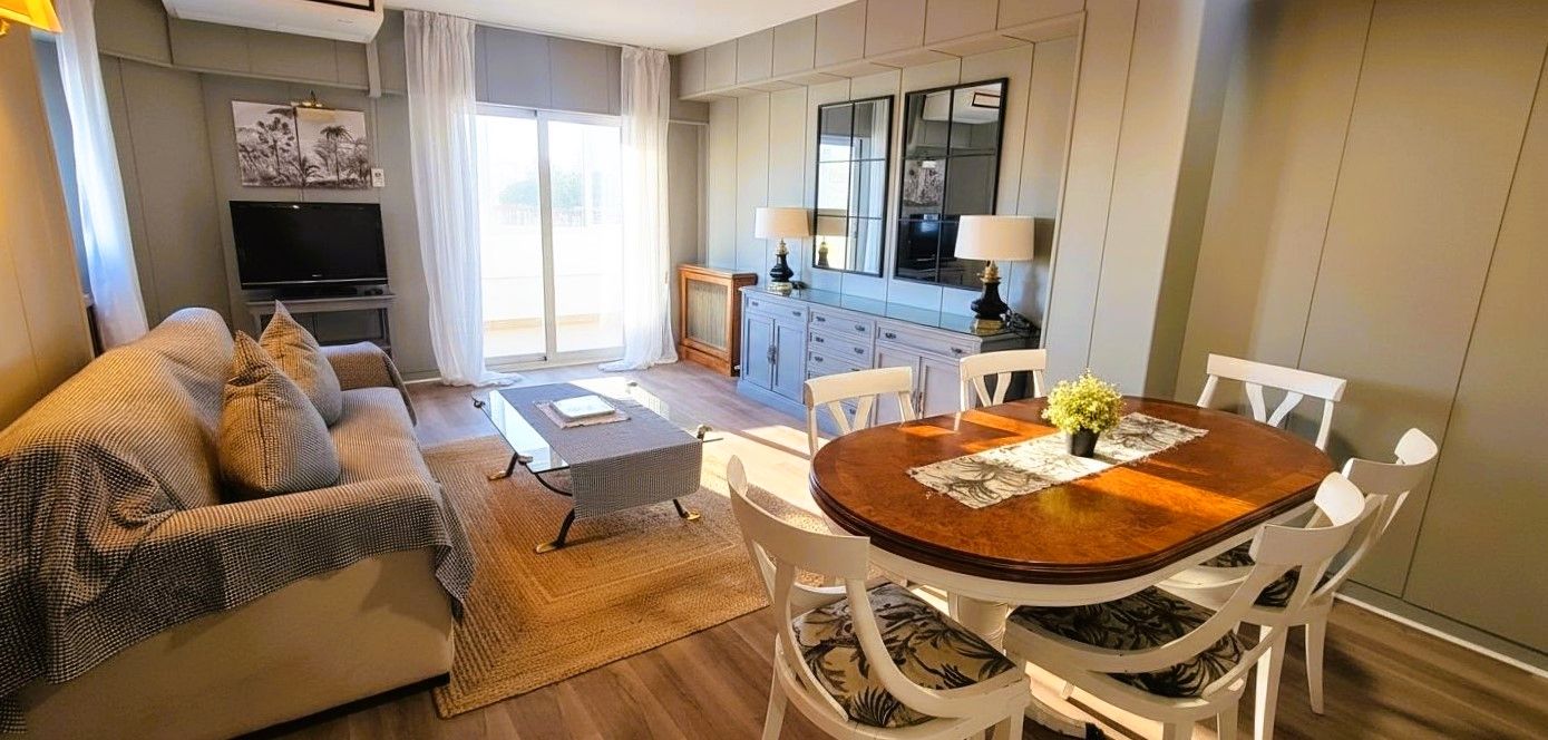 Menjador de Pis de lloguer en  Madrid Capital amb Aire condicionat, Calefacció i Terrassa