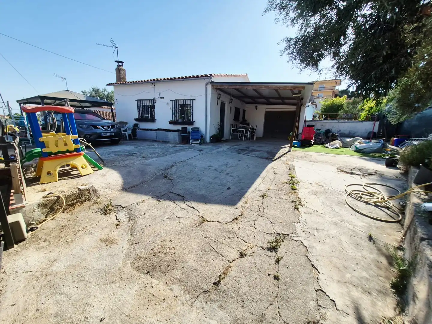 Vista exterior de Casa o xalet en venda en Piera amb Calefacció, Jardí privat i Parquet