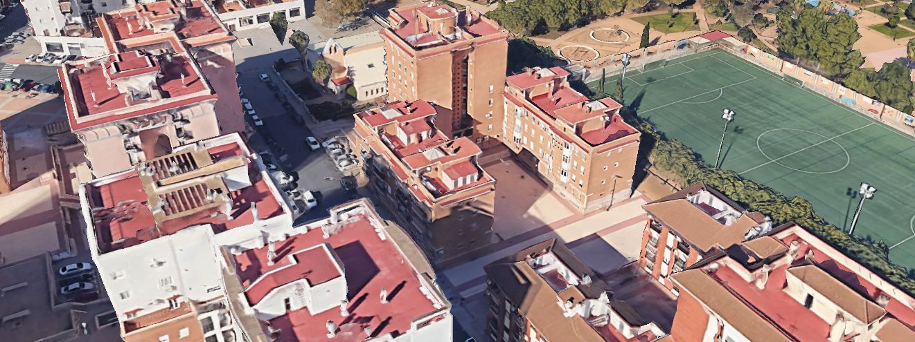 Vista exterior de Planta baixa en venda en  Huelva Capital