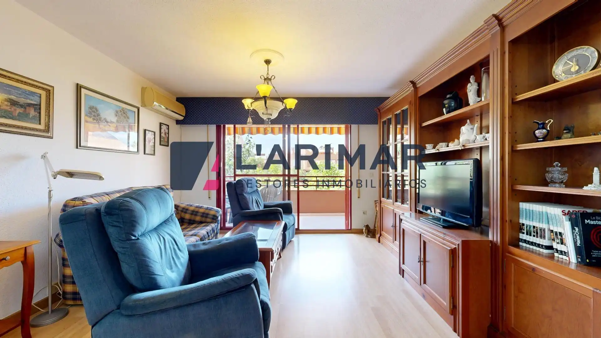 Sala de estar de Piso en venta en Sant Joan d'Alacant con Aire acondicionado, Terraza y Trastero