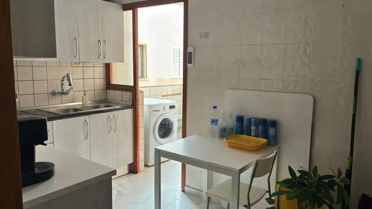 Kitchen of Flat for sale in San Bartolomé de Tirajana  with Furnished, Oven and Washing machine