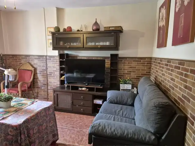 Sala d'estar de Apartament en venda en Chiclana de la Frontera amb Terrassa, Moblat i Piscina comunitària