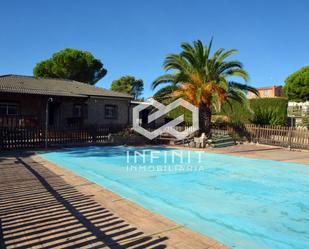 Swimming pool of House or chalet for sale in Serracines  with Heating, Private garden and Terrace