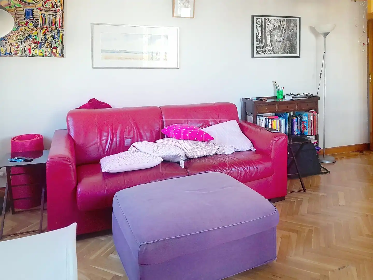 Sala de estar de Dúplex en venta en Madrid con Aire acondicionado, Calefacción y Jardín privado