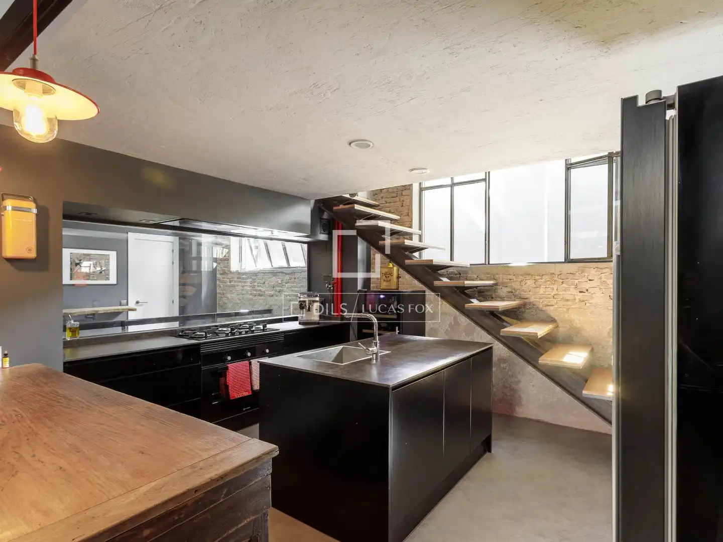 Kitchen of Lofts for rent in Madrid  with Air Conditioner, Heating and Terrace