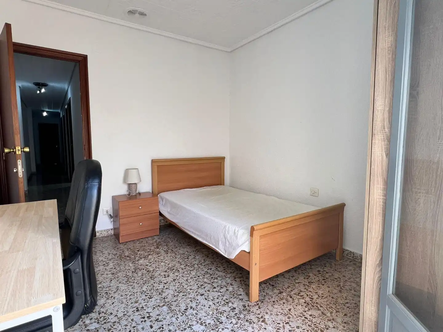 Schlafzimmer von Wohnung zur untervermieten in Elche / Elx mit Terrasse und Möbliert
