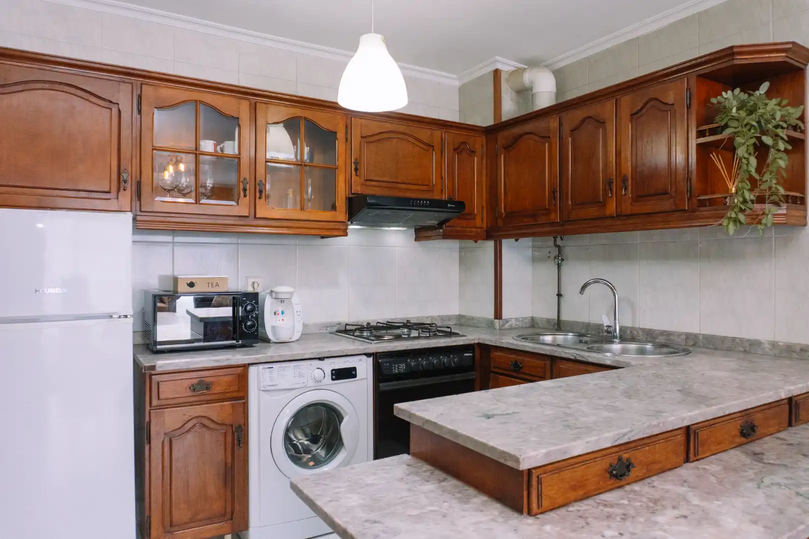 Kitchen of Flat for rent in Vigo   with Heating, Parquet flooring and Terrace