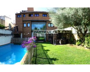 Garden of Single-family semi-detached for sale in Argentona  with Air Conditioner, Terrace and Swimming Pool