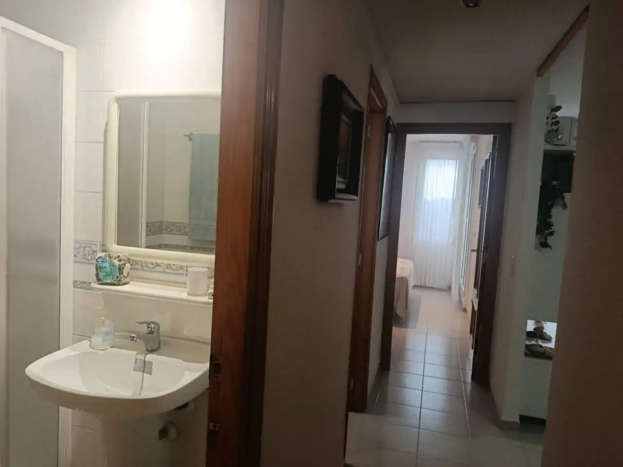 Bathroom of Flat for sale in Vinaròs  with Private garden, Terrace and Furnished