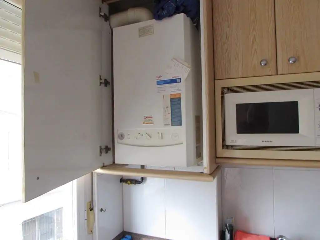 Kitchen of Flat for sale in Piélagos  with Heating, Parquet flooring and Storage room