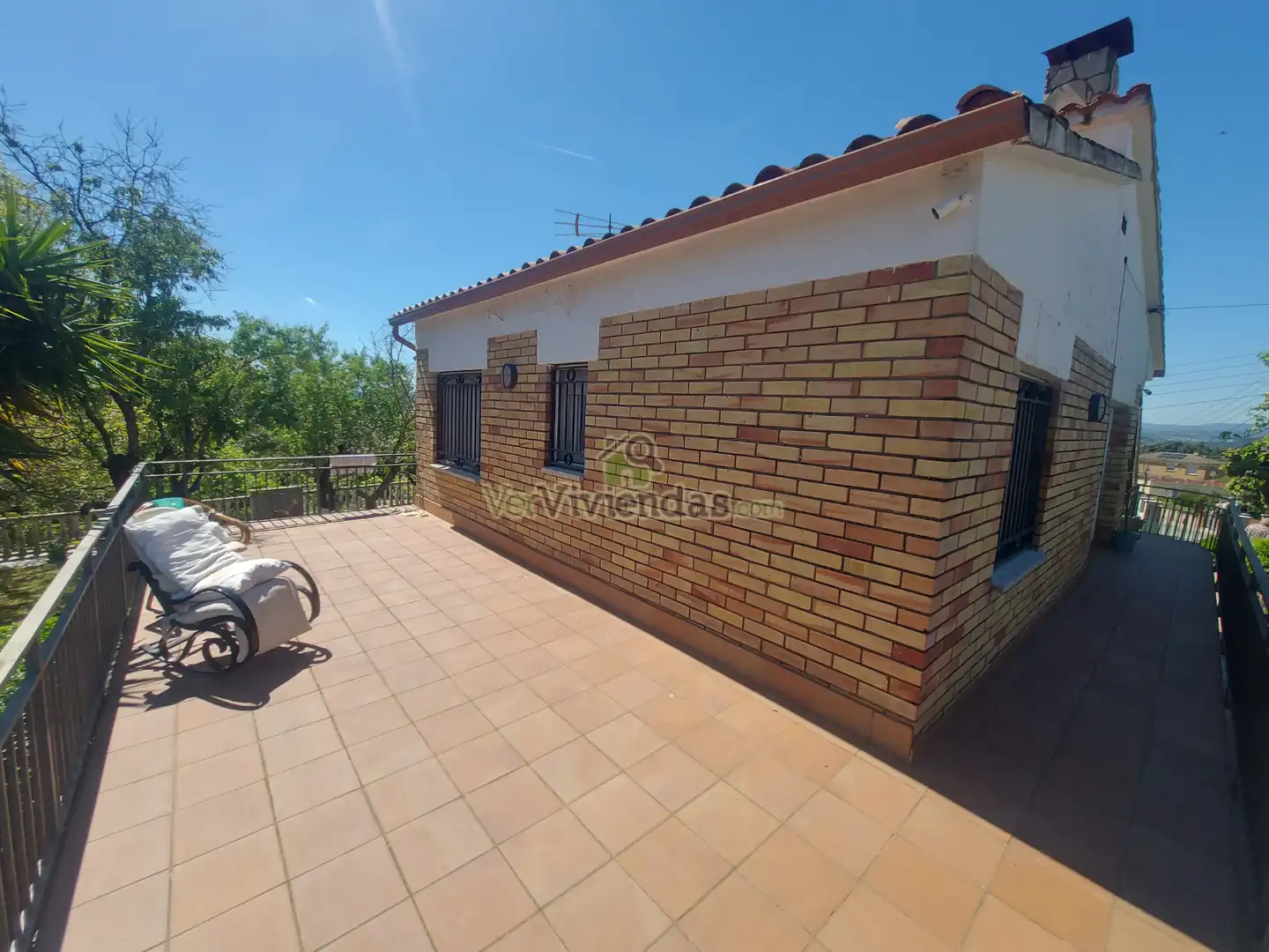 Terraza de Casa o chalet en venta en Sant Llorenç d'Hortons con Jardín privado, Terraza y Piscina